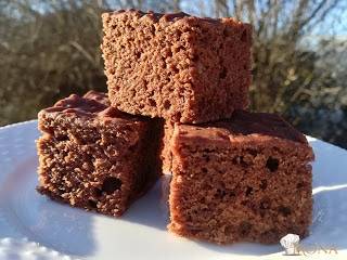 narancsos hamis brownie