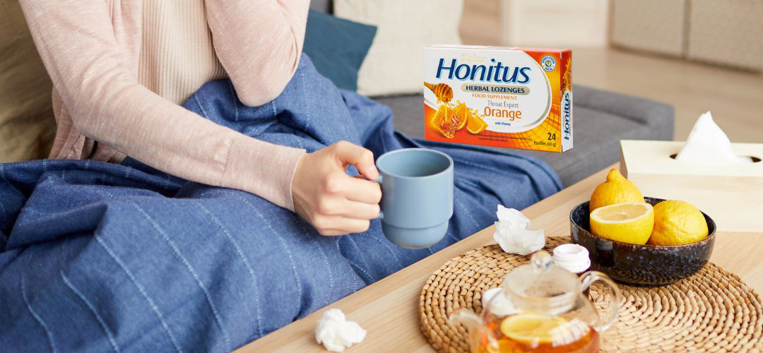 HONITUS gyógynövényes szopogató tabletták - torokfájás ellen