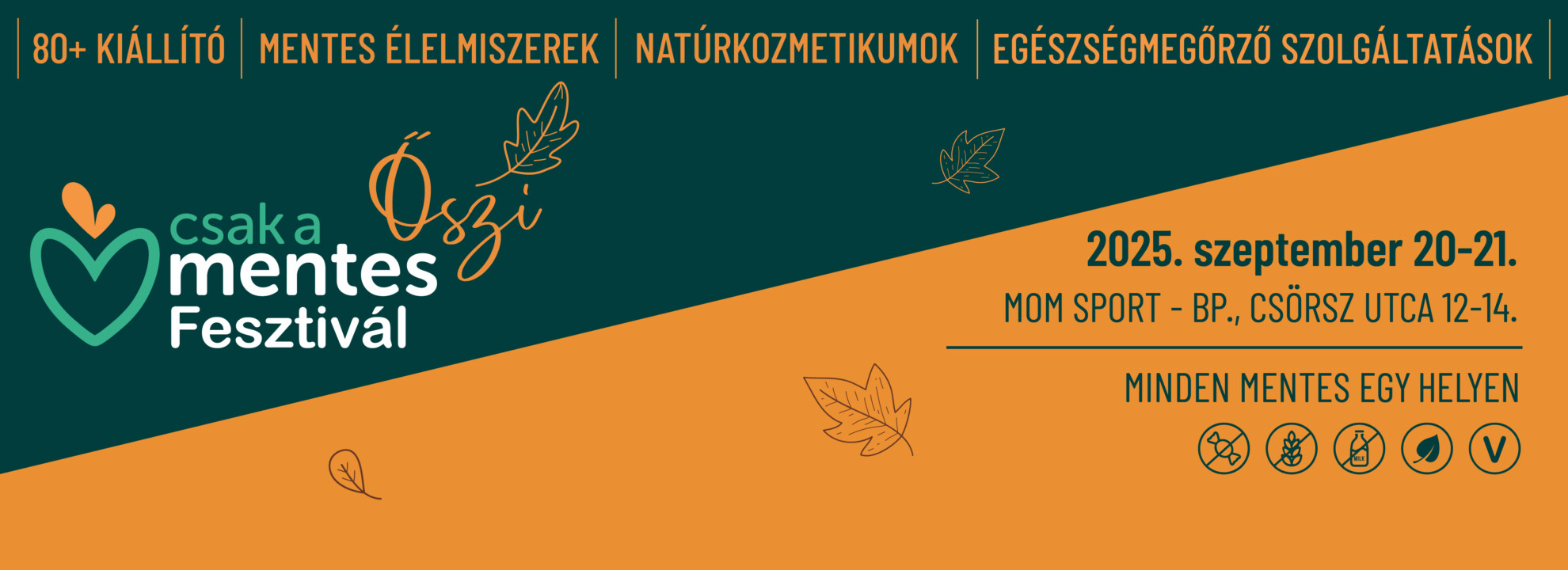 Csak a Mentes Őszi Fesztivál - 2025.09.20-21. MOM Sport