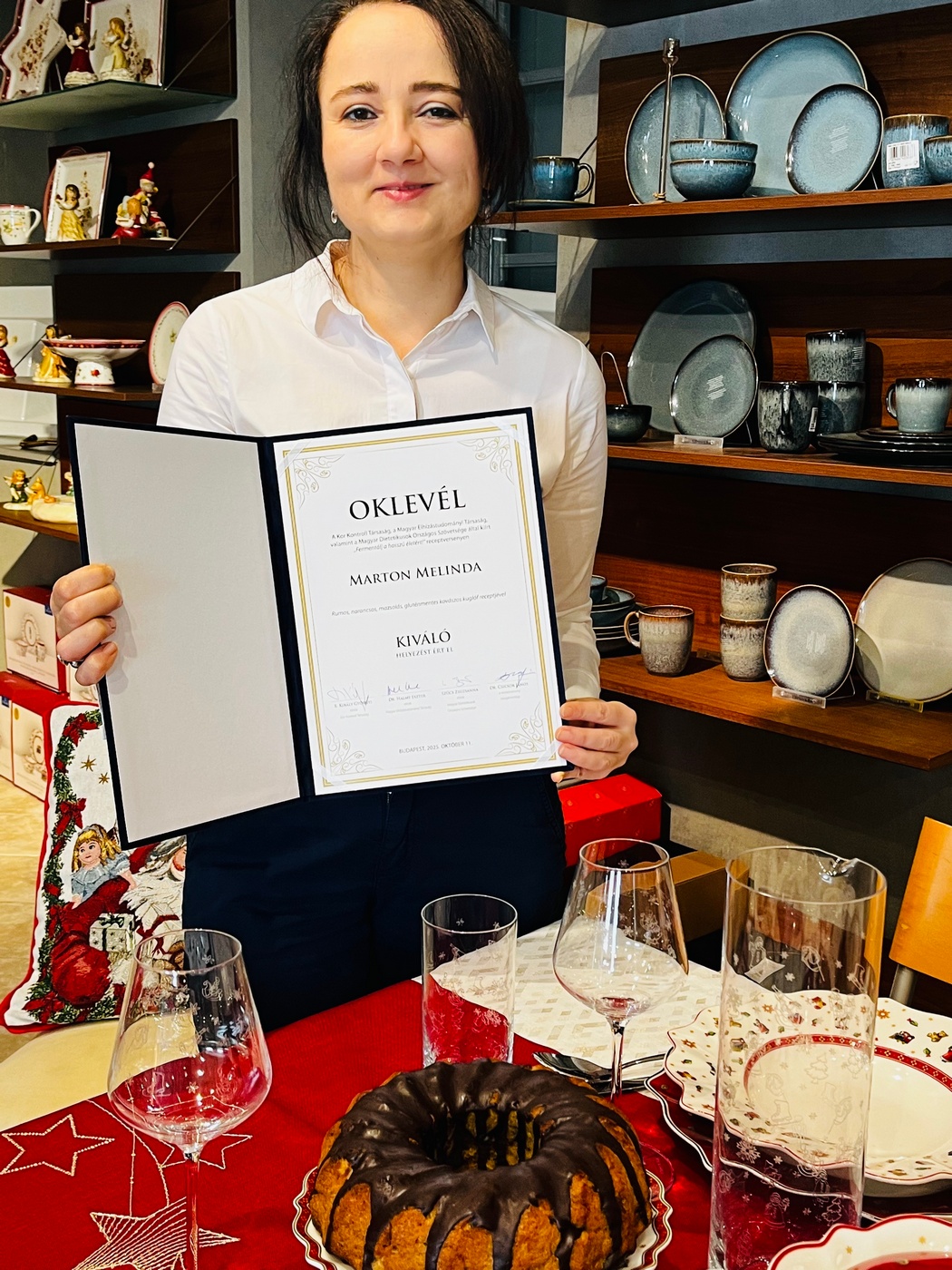 Rumos, narancsos, mazsolás gluténmentes kovászos kuglóf - Marton Melinda díjnyertes receptje