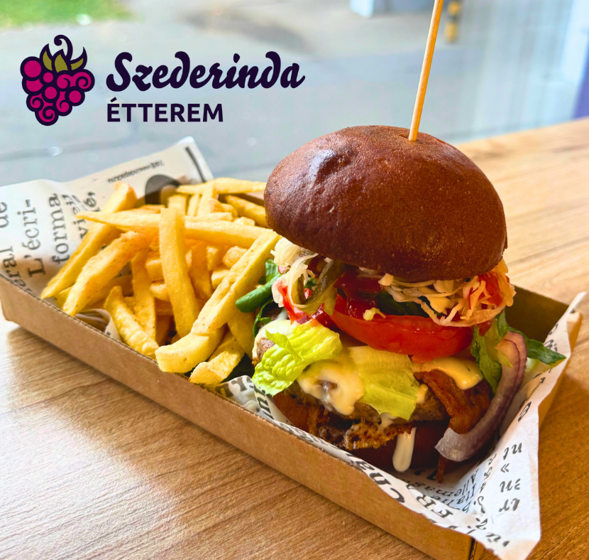 Hamburger - Szederinda Gluténmentes Étterem