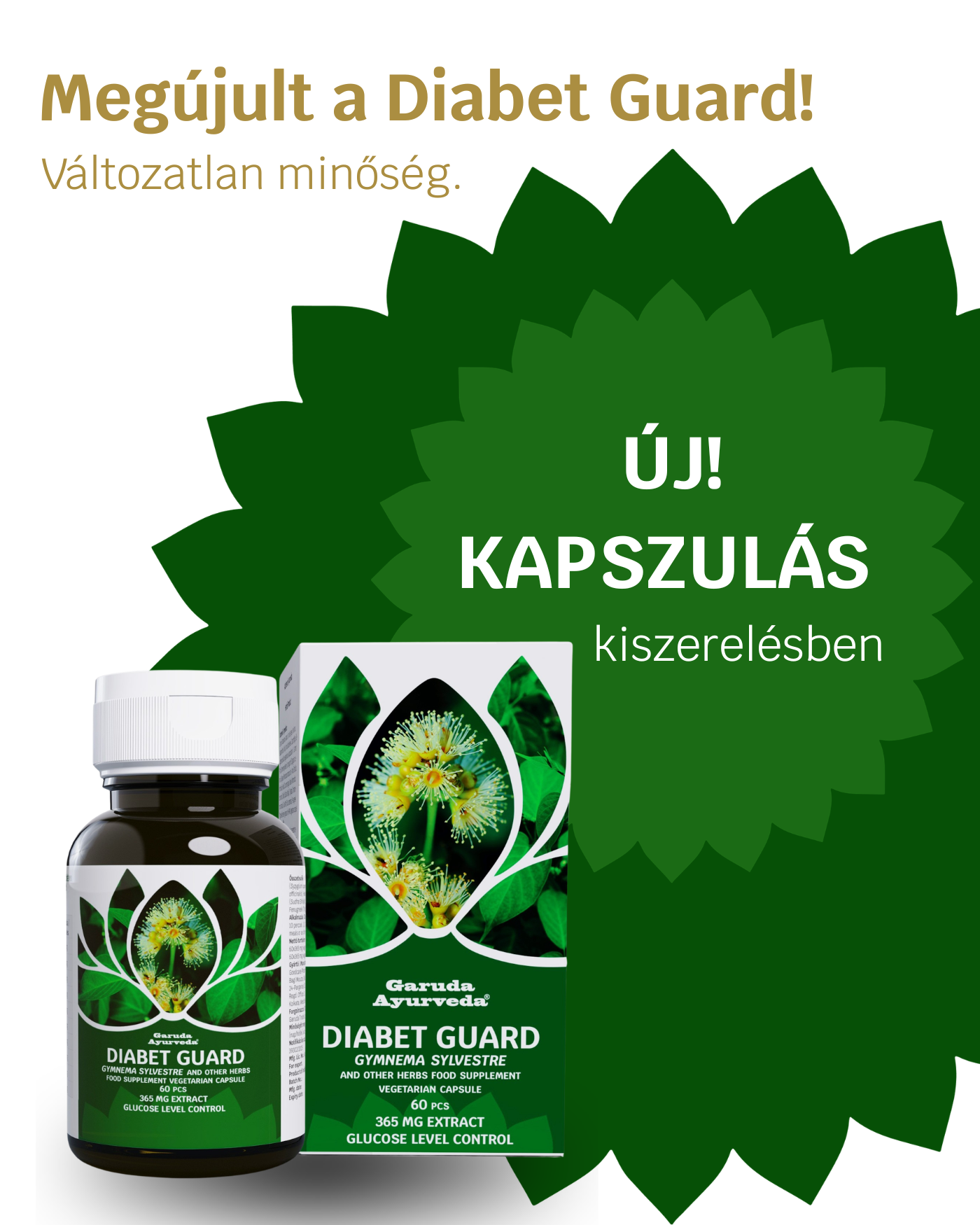 Diabet Guard - normál vércukorszint kiegyensúlyozott fenntartása