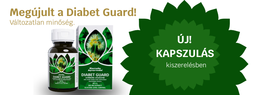 Diabet Guard - normál vércukorszint kiegyensúlyozott fenntartása